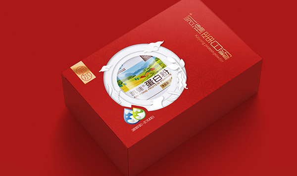 蛋白粉保健品礼盒设计