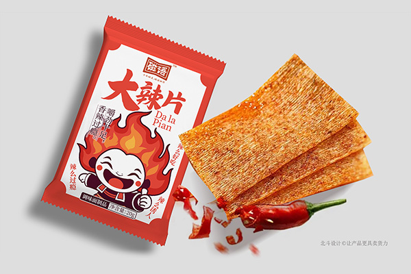 北斗设计赋能磁语辣片：从IP形象到包装的视觉营销全案解析